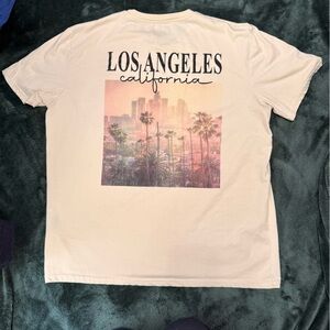 Los Angeles Beige T-Shirt Men’s Size 2XL